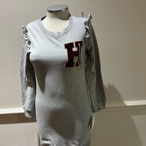 Cute girls Hogwarts long sleeve dress